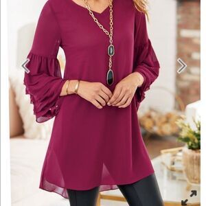 SOFT SURROUNDINGS LE MANOIR TUNIC & CAMI SZ XS NEW‎